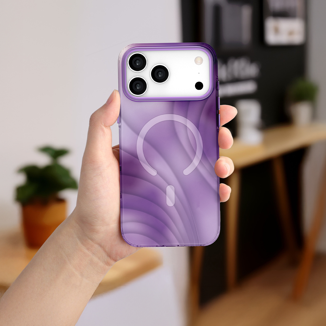 LZEL MagFluxo Craft MagSafe Case for iPhone 17 Pro | Purple LZEL MagFluxo Craft MagSafe Case for iPhone 17 Pro | Purple